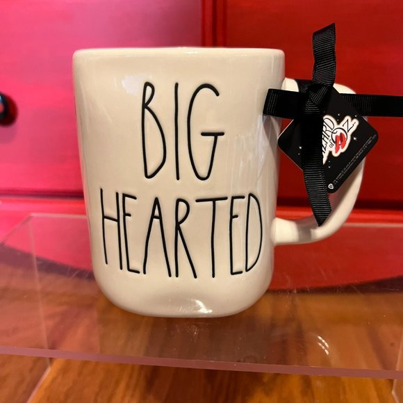 Tin Man Wizard of Oz Rae Dunn Mug Big Hearted NWT - Picture 2 of 7